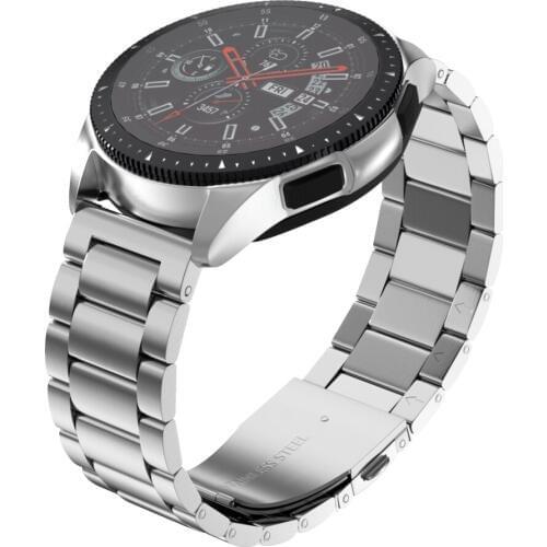 20mm 22mm stainless Wristband For Samsung Gear S2 S3 S4 watchband For Galaxy 42/46mm For Huami Amazfit GTR 47mm/42mm wriststraps