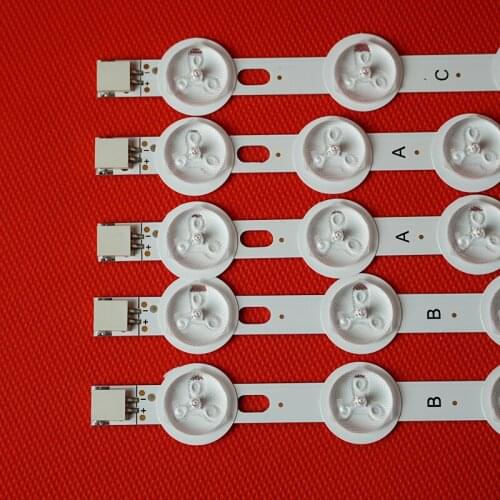 LED strip For 40" NDV REV1 TOSHIBA 40L3433DG 39PF3025D 40L3453DB 40L1333DB P40LED13 VES390UNDC-01 VES400UNDS-02 VES400UNDC-01