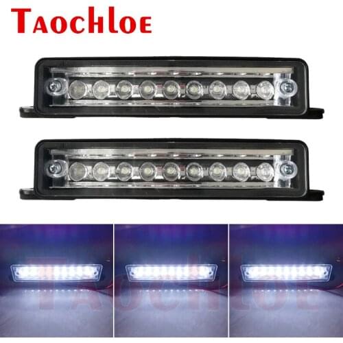 2Pcs 12V LED Number Plate Lights For Suzuki JIMNY JA11 JA12 JA22 JB23 License Plate Lamps Lighting