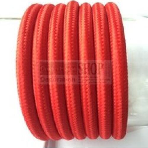 10 meters Red color 2 core 0.75mm2 Textile Electrical Wire Vintage Lamp Cord Braided Wire pendant lamp wire cord