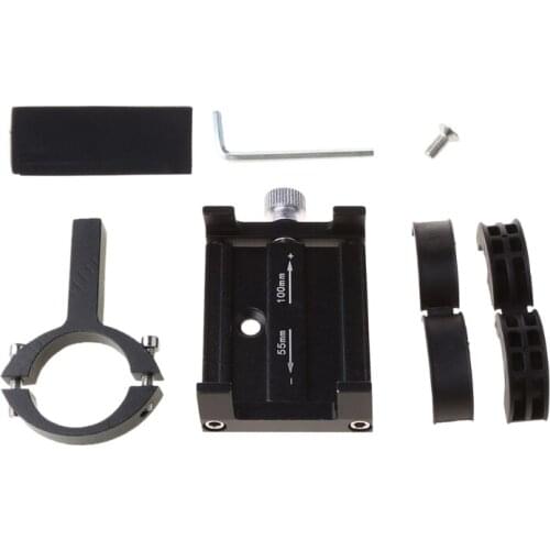 Bicycle Aluminum Alloy Mobile Phone Holder Universal Bike Motorcycle Handlebar Stand Motorbike Cellphone Fixed Bracket