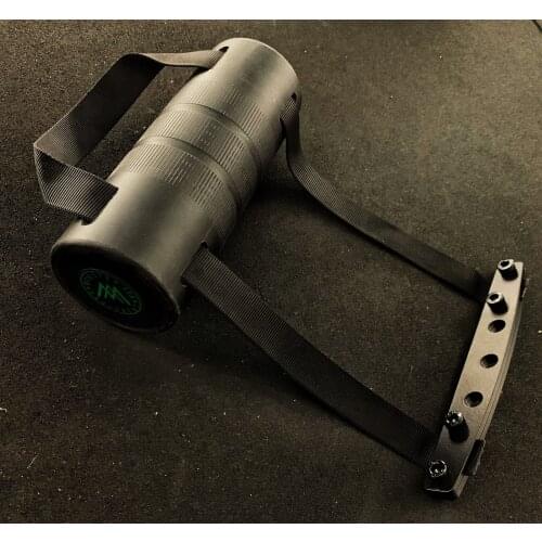 High quality stainless steel fitness equipment solid roll handle wrist strength training device non-slip home sport accessories