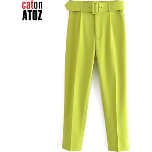 Youaxon Women's Cropped Trousers