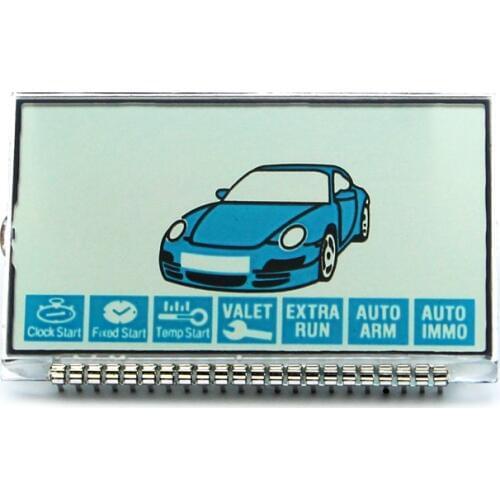 Russian version EX8 lcd display for KGB EX-8 lcd remote two way car alarm system KGB FX-7 ez-one LCD display