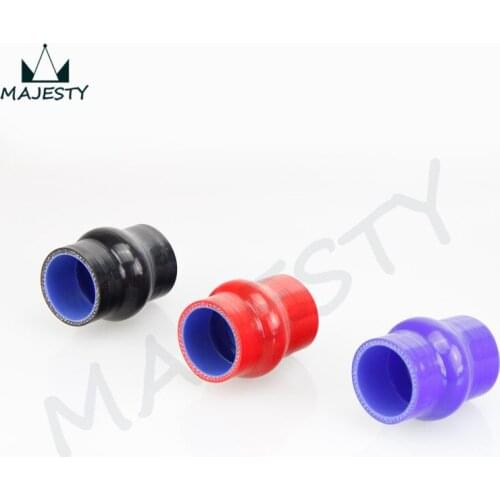 1 3/4" 45mm Hump Straight Silicone Hose Intercooler Coupler Tube Pipe 5PCS Blue