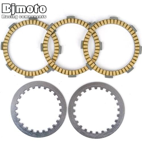 5 PCS Clutch Friction Disc Plate Kit For Honda CB50J CB50 V/W Dream 50 CB 50 Dream 50 R CB50R AR02 MT50 MT 50 MT-50 1990-1996