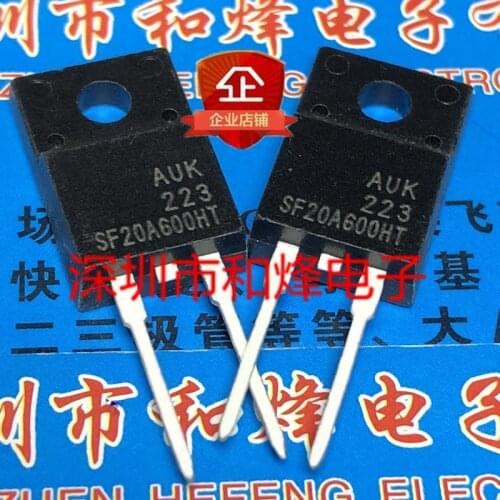 5 Pieces) SF20A600HT TO-220F-2 600V 20A / RFU20TF5S RFU20T TO-220F-2 / FCH20A10 100V 20A / FDPF10N60ZUT 10N60ZUT 600V TO-220F