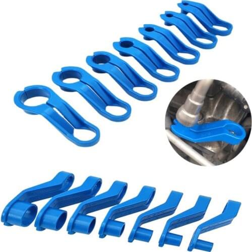 7pcs Replacement Fuel Line Angled Disconnect And Other Quick Disconnect Coupling Automobile Fuel Line Disconnect Set Car Tools