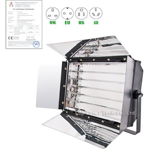 ALUMOTECH 6-Bank Osram Tubes Fluorescent Lighting equivalent to 330W incandescent Bulb For Studio Video Camera Photography