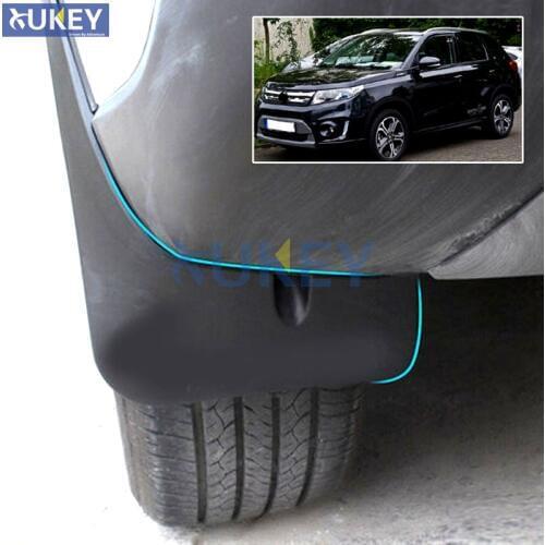 Mudflaps Splash Guards Car Mud Flaps For Suzuki Vitara / Edcudo Mudguards Fender 2016 2017 2018 2019 Front & Rear Protector