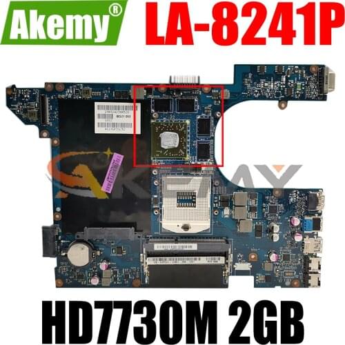CN-04P57C 04P57C LA-8241P 7520 Mainboard For Dell Inspiron 15R 5520 7520 Laptop Motherboard With HM76 HD7730M 2GB 100% TEST OK