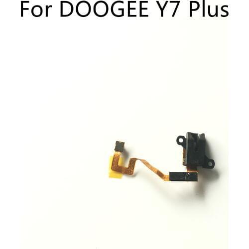 DOOGEE Y7 Plus Used Earphone Jack With FPC For DOOGEE Y7 Plus MTK6757 Octa-Core 6.18" 1080*2246 Smartphone