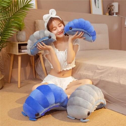 30/50cm Lovely Simulation Insect Plush Toys Soft Cartoon Nap Pillow Cushion Room Decor Cute Gift Doll for Baby Kids Children