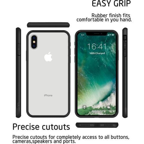 Matte Clear Hard PC Phone Case For iPhone 5 5s SE XS MAX XR 6 6S Plus Hybrid Hard Clear Phone Case For iPhone 8 7 Plus