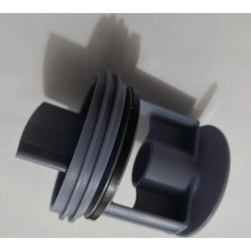 Unviersal Washing Machine drain pump blue color plug waste water port plastic cap WFC40818 WM1078XS