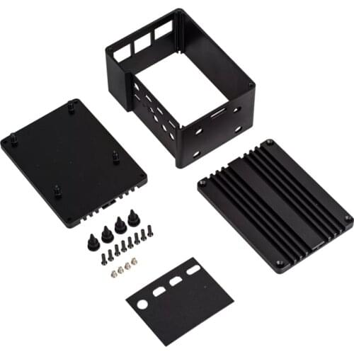 Gateway Aluminium Case Cooler Radiator Heat Sinks for RAK2245 LoRa Concentrator Module & Raspberry pi with Full input/Output 069
