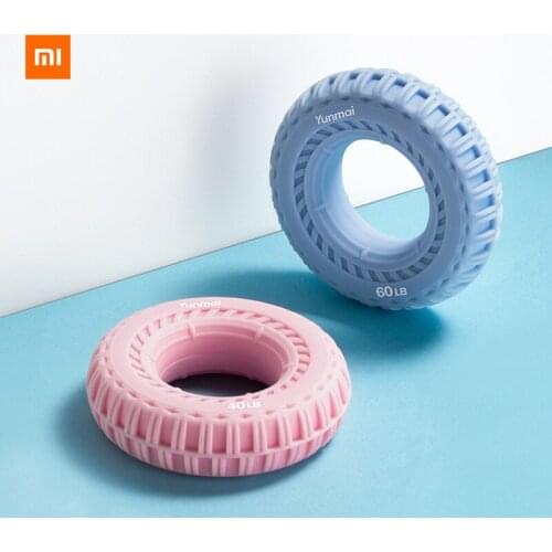 Xiaomi Yunmai Hand Grip 40-60LB Strengthener Hand Gripper Finger Trainer Grips Silicone Ring Decompression For Men And Women