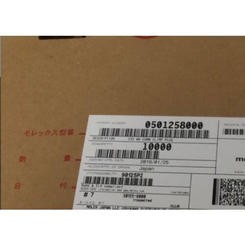 0501258000 terminals 50125-8000 Connectors terminal housing 100% new and original part 501258000