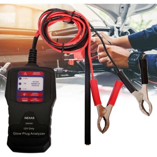 For NEXAS DGP301 Diesel Glow Plug Tester Provides Fault Detection Car Short Circuit Tester Tool