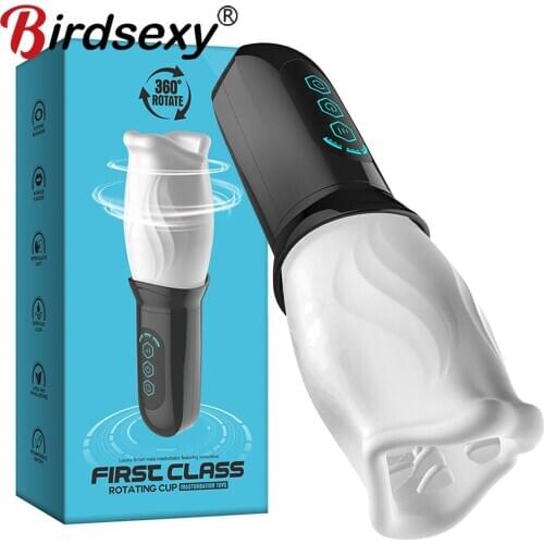Vibrator For Men Cock Blowjob Massage Masturbator Cup Upgraded Male Mushroom Head Trainer Sleeve Offers Deep Throat Experience