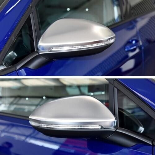 XIANGXIXING for VW Golf 7 MK7 7.5 GTD R GTI MK6 6 Polo 6R 6C Scirocco Passat B7 Jetta Beetle Side Wing Mirror Cover Caps E-GOLF