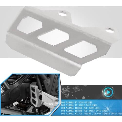 For Yamaha T7 Tenere700 Rally XTZ700 Tenere/ XT700Z Tener 2019 2020 2021 Motorcycle Heel Protect Cover Brake Cylinder Guard Sets