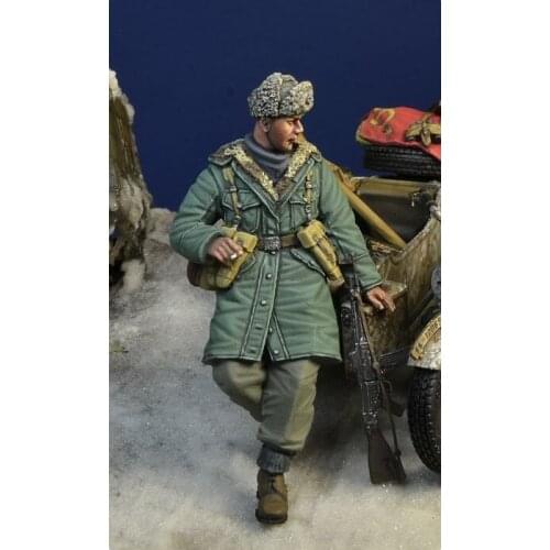 1/35 Resin Figure model kits WW2 1 Figures Unassembled and unpainted