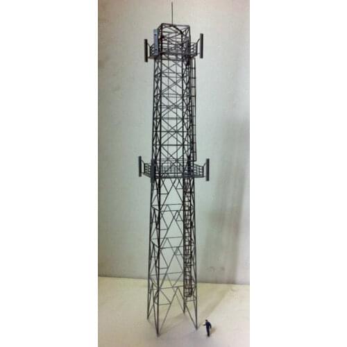 1/87 Model Train Ho Scale Railway Communication Tower N1 DIY Modern Architectural Suitable Scene Sandbox Railway