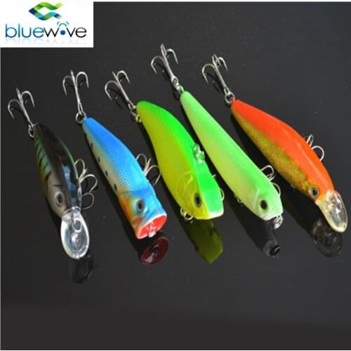 Promotion Free Shipping! 7g,10g,10.5,11.5g,13.5g Total 5pcs/package For All Water Depth Hard Lures