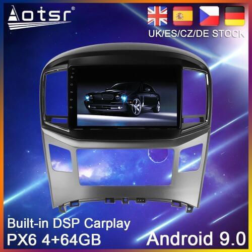Android 10.0 64G Car radio Player GPS Navigation For Hyundai H1 2 2017 2018 Auto Stereo 2din Multimedia Video Player Head Unit