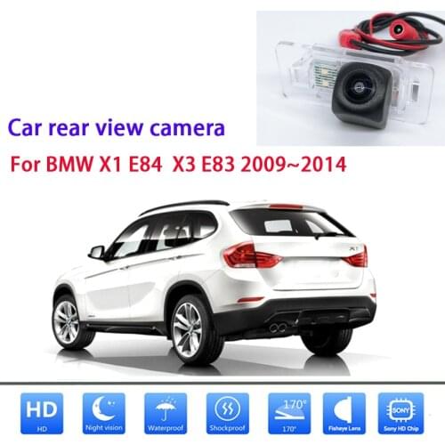 Car Reversing Parking Camera For BMW X1 E84 X3 E83 2009~2014 Starlight Night Vision Car Rear View Reverse Backup Camera