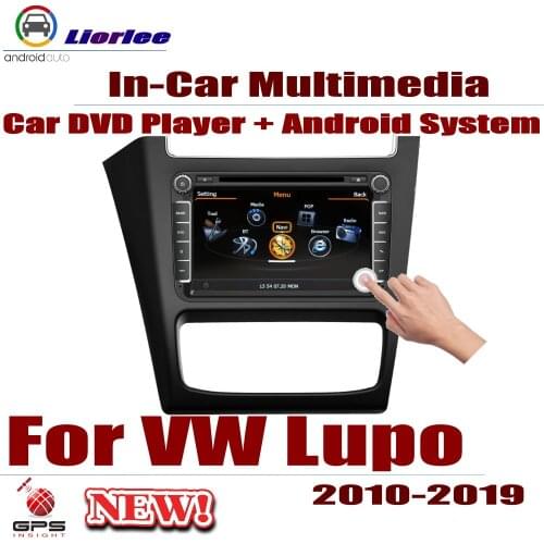 For Volkswagen VW Lupo Suran SpaceCross Car Android Player GPS Navigation Displayer System Audio Video In Multimedia Head Unit
