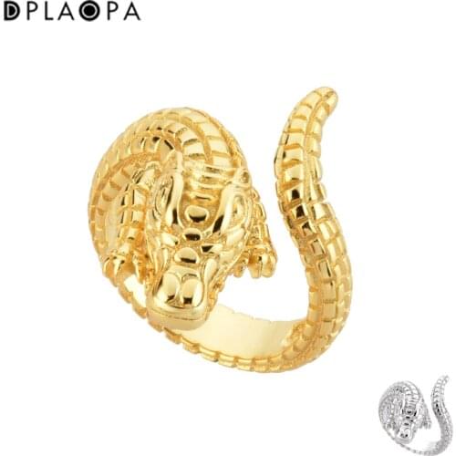 DPLAOPA Women's Silver Rings