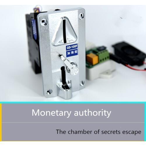 The chamber of secrets escape props Chamber of coin organs coin, the coin lock