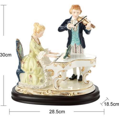 Ceramic Home character lives in luxurious royal household luxurious handicraft high-quality good decoration luxury wedding gifts