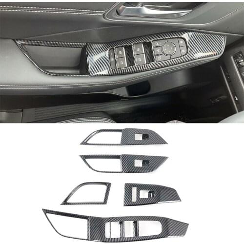 Window Armrest Switch Button Knob Panel Cover Trim Decoration Molding Garnish For Nissan Rogue X-Trail T33 2021 2022