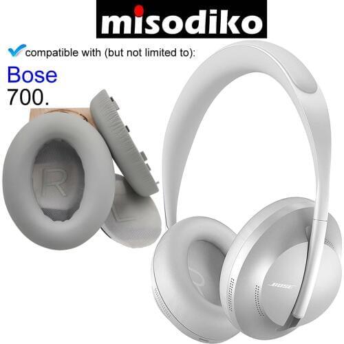 Misodiko Replacement Ear Pads Cushion Kit for Bose Noise Cancelling Headphones 700, Repair Earpads with Clip Ring and Mats