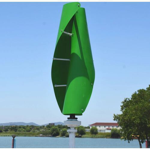 Non population Small domestic wind turbine 300w 12v24v with 12v or 24v AUTO MPPT controller