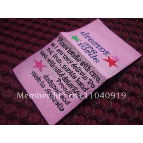 OEM Garment labels clothing labels / woven label/ main label