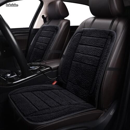KOKOLOLEE 12V Heated car seat cover for Isuzu all models D-MAX mu-X Winter Pad Cushions car styling front car seats