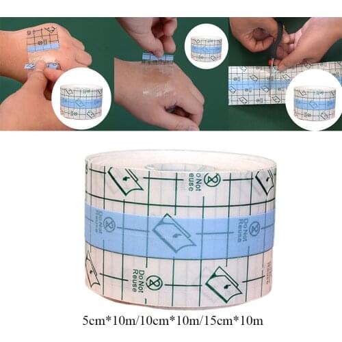 Tattoo Aftercare Roll Bandages Waterproof Clear Film Dressing Accessories Tattoo Adhesive Bandages Tattoo Dressing Tape