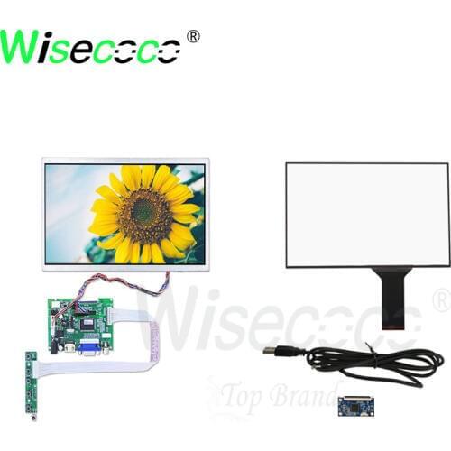 10.1 inch touch screen 1024*600 IPS LCD with VGA HDMI driver board for Orange Raspberry Pi 3 and laptop and automotive display