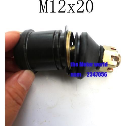 Upper & Lower ATV Ball Joint black M12x20 20mm Set for CF500 CF 500 CF600 LONGCIN CF500A/2A/X5/X6/X8 ATV QUAD