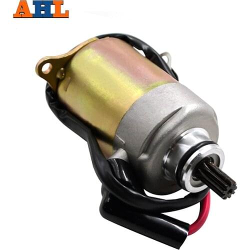 AHL Motorcycle Engine Starting Starter Motor For GY6 125CC 150CC ATV Scooter Moped ATV Go Karts Quad 4 Wheelers Taotao Baja