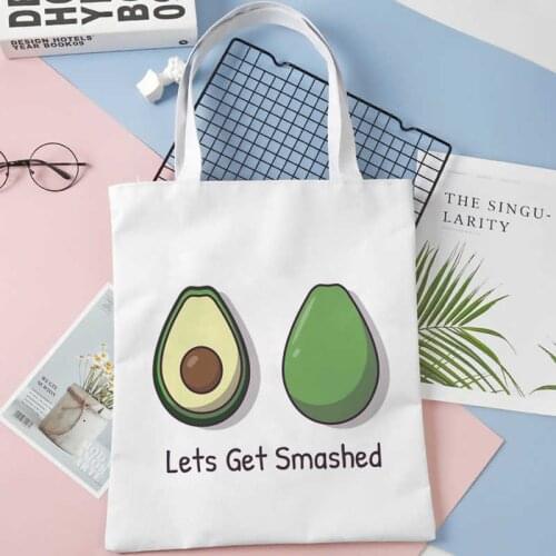 Avocado shopping bag tote jute bag shopper bolsa bag tote jute string cabas