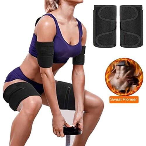 Arm Trimmer Leg Trianer Shaper Compression Arms Weights for Women Flabby Slimming Fat Burning Neoprene Sweat Sauna Wrap Bands