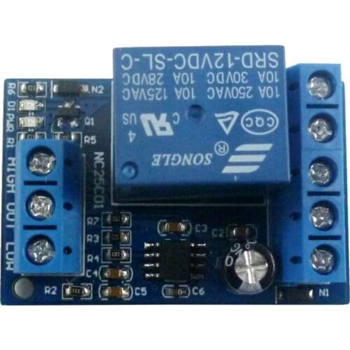 2 in 1 Pump Pour Water Automatic Controller DC 12V Liquid Level Sensor Switch Relay Module for Motor Fish tank Waterhouse Irriga