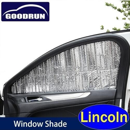 Car sun shade for Lincoln MKC MKX NAUTILUS interior universal front rear side window windshield curtain