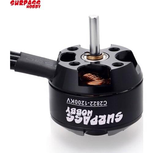 SURPASS HOBBY 2204 C2822 1200KV 1400KV 4 Poles Brushless Motor for RC 3D Airplane Fixed-wing Cessna