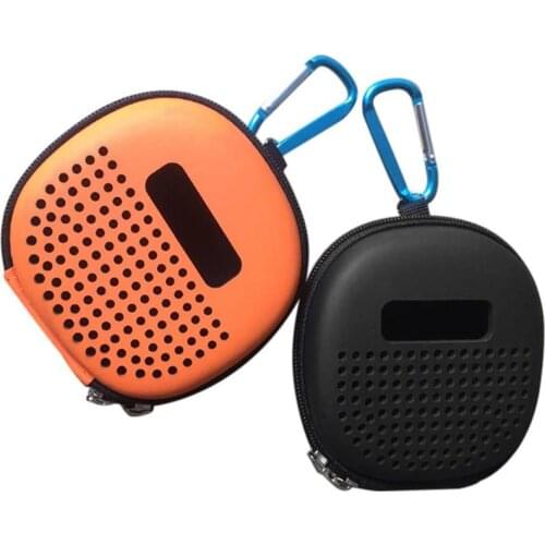 Speaker Carrying Case for Bose SoundLink Micro Speakers Shockproof EVA Storage Bag with Buckle Hook for Outdoor Travel